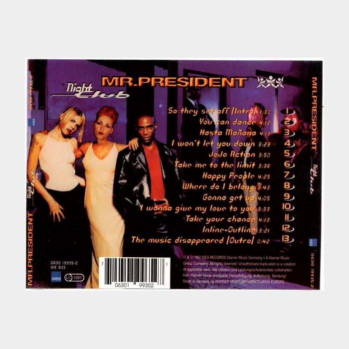 CD Mr.President - Night Club