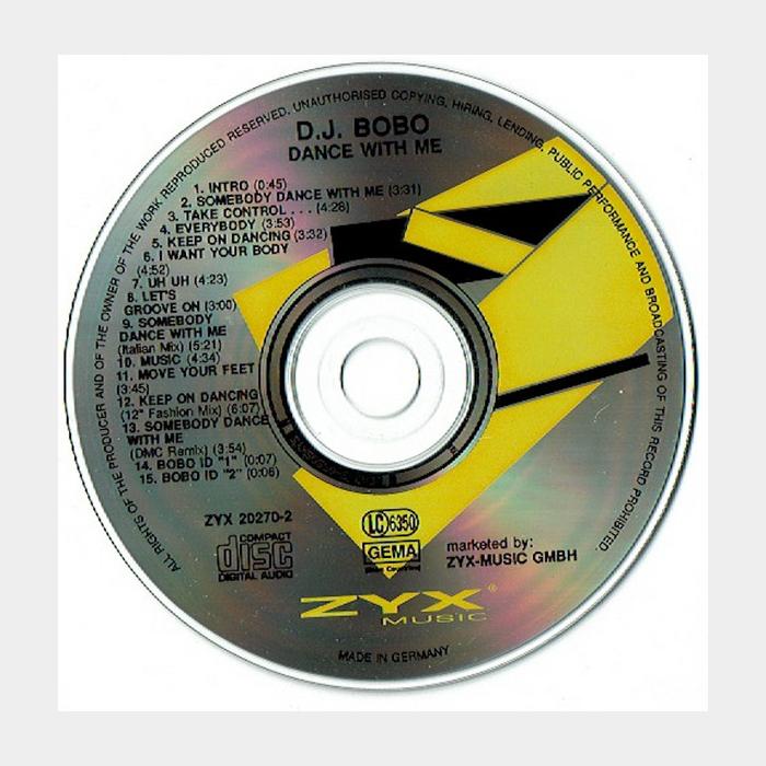 CD DJ BoBo - Dance With Me