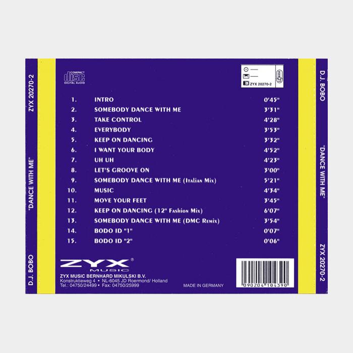 CD DJ BoBo - Dance With Me