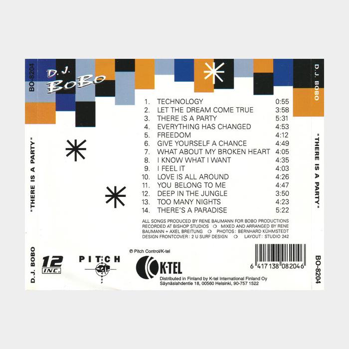 CD DJ BoBo - There Is A Party
