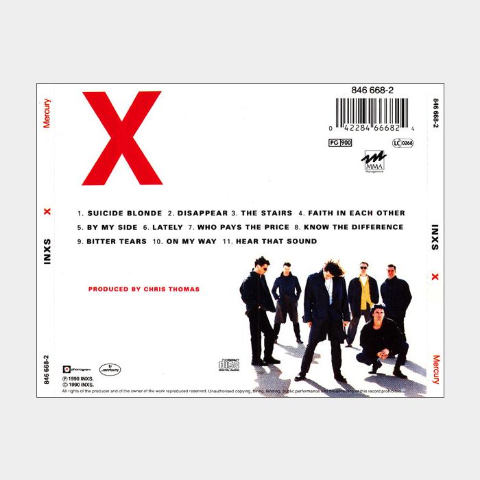 CD Inxs - X