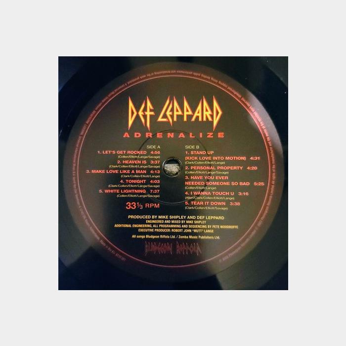 Def Leppard - Adrenalize (sealed, 180g)
