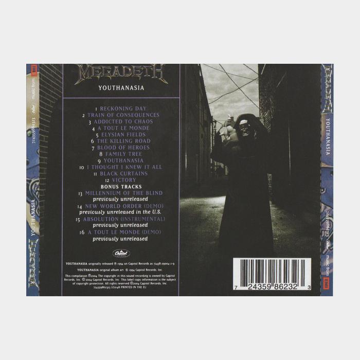 CD Megadeth - Youthanasia