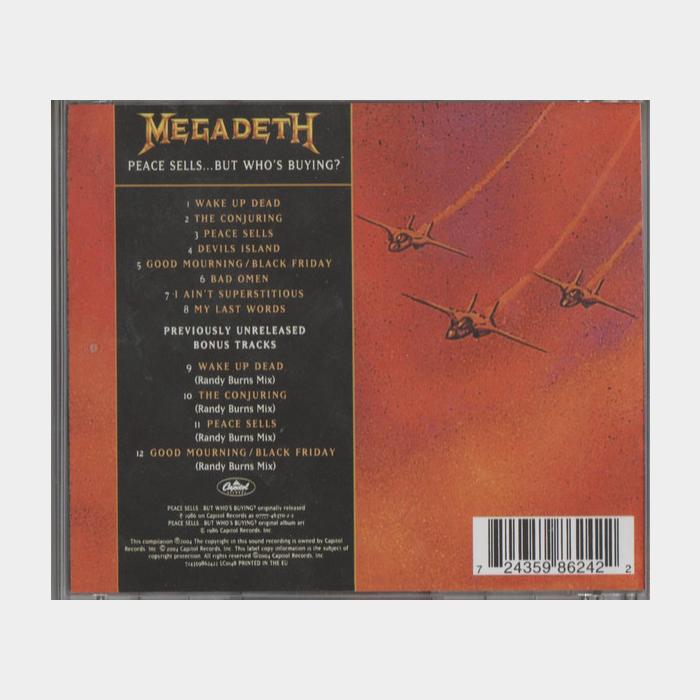 CD Megadeth - Peace Sells...But Who's Buying?