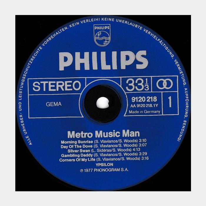 Ypsilon – Metro Music Man (ex+/ex)