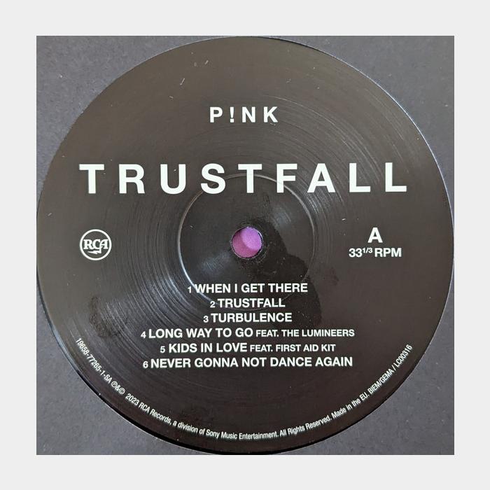 Pink - Trustfall (sealed, 180g)
