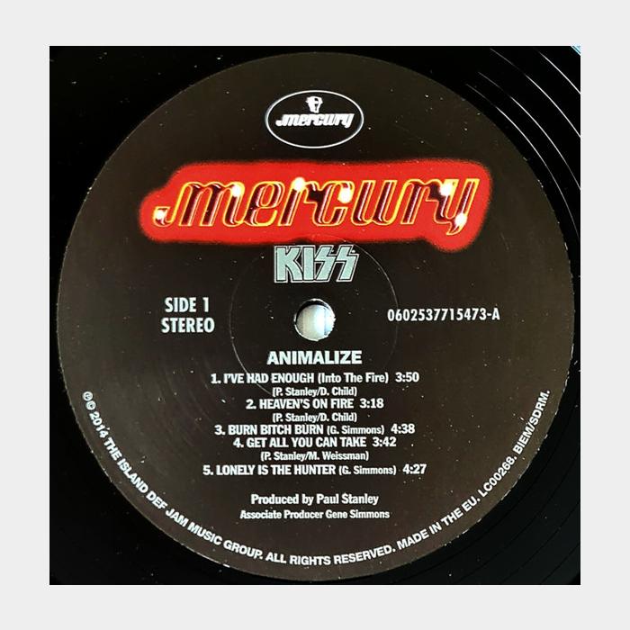 Kiss - Animalize (sealed, 180g)