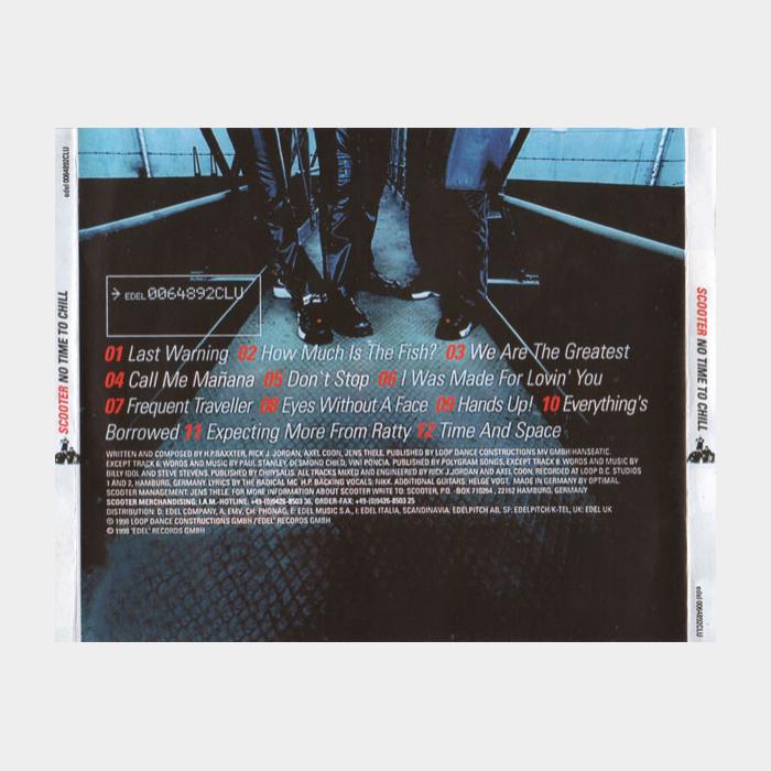 CD Scooter - No Time To Chill