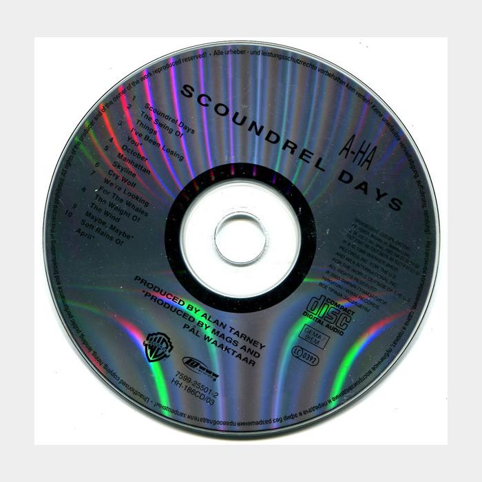 CD A-ha - Scoundrel Days