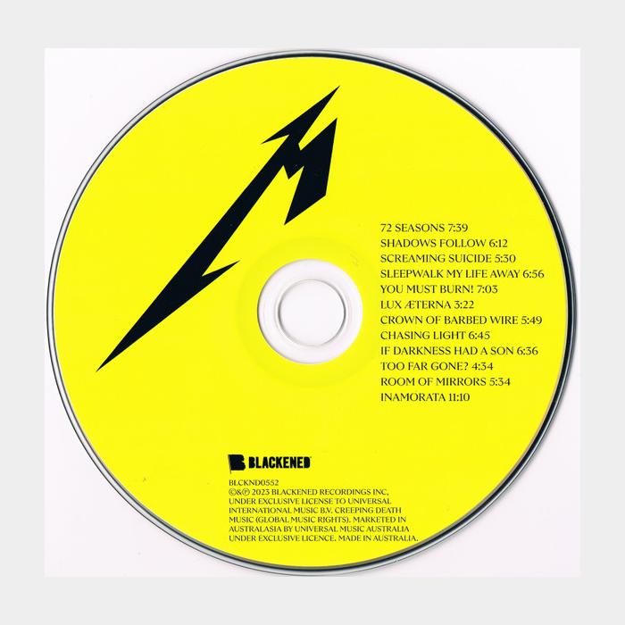 CD Metallica - 72 Seasons