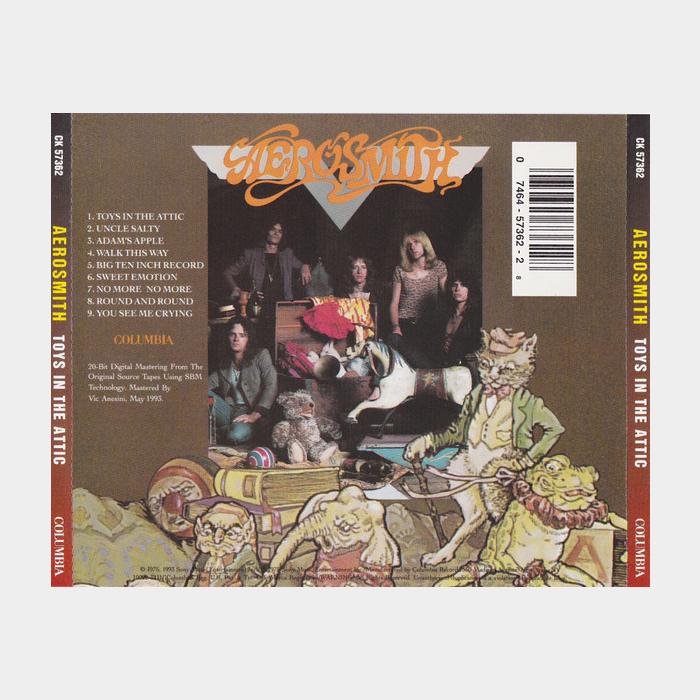CD Aerosmith - Toys In The Attic
