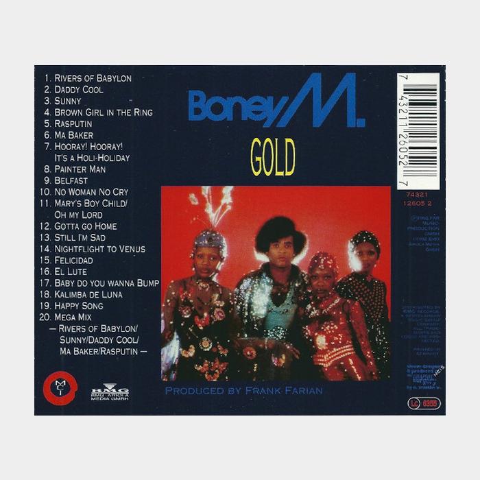CD Boney M - 20 Super Hits