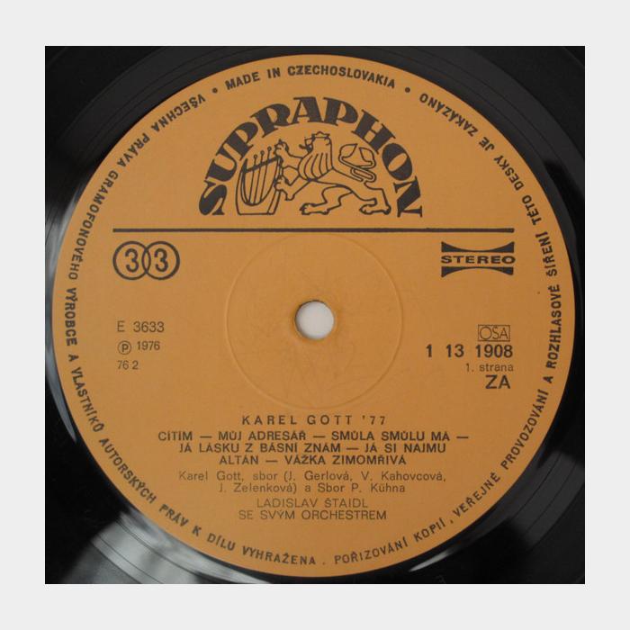 Karel Gott - '77 (ex/ex+)