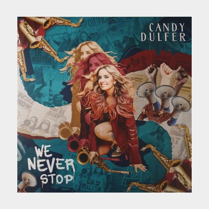 Candy Dulfer - We Never Stop 2LP (sealed, 180g, RED LP)