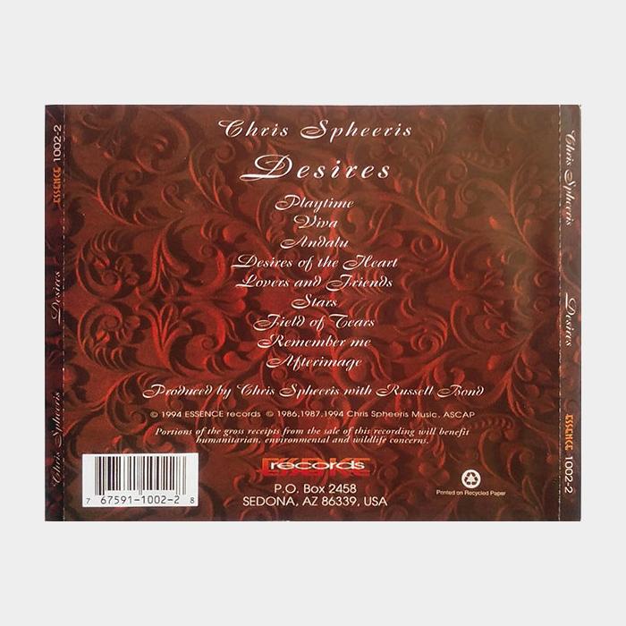 CD Chris Spheeris - Desires