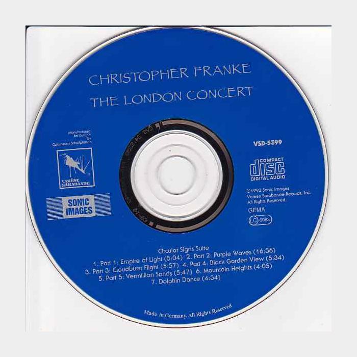 CD Christopher Franke - The London Concert