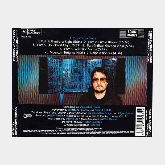 CD Christopher Franke - The London Concert