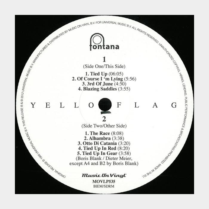 Yello - Flag (sealed, 180g)