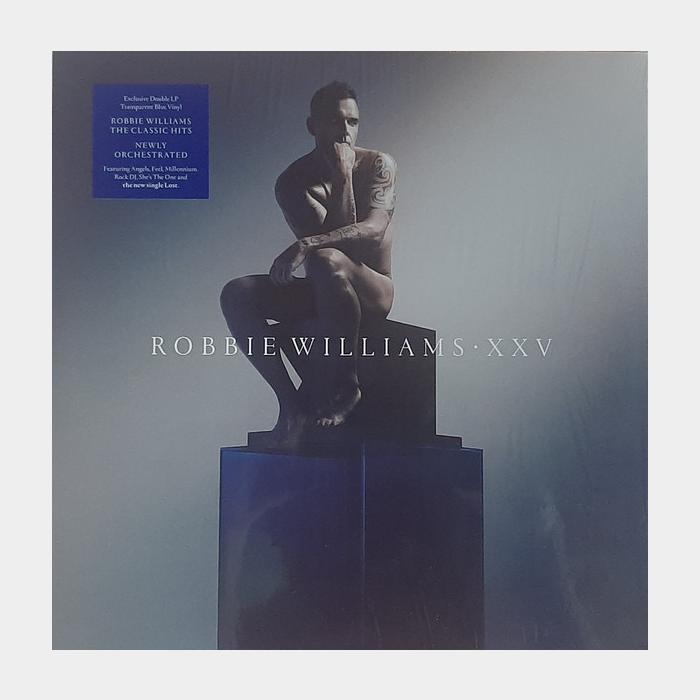 Robbie Williams - XXV 2LP (sealed, 180g, Blue LP)