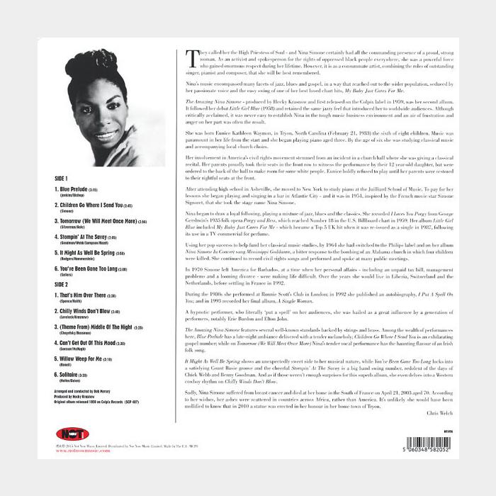 Nina Simone - The Amazing Nina Simone (sealed, 180g, Orange LP)