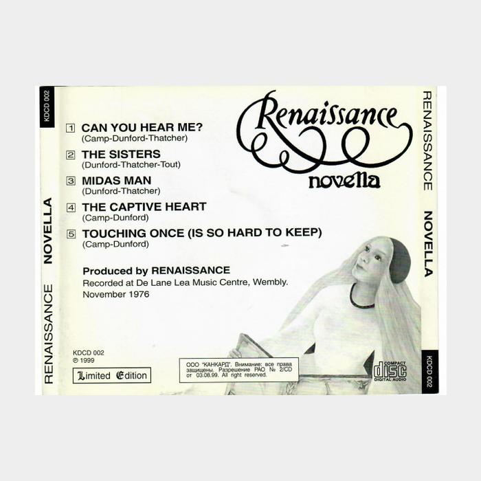 CD Renaissance - Novella