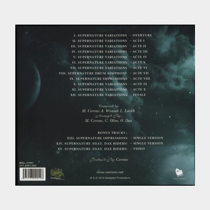 CD Cerrone Symphony - Variations Of Supernature