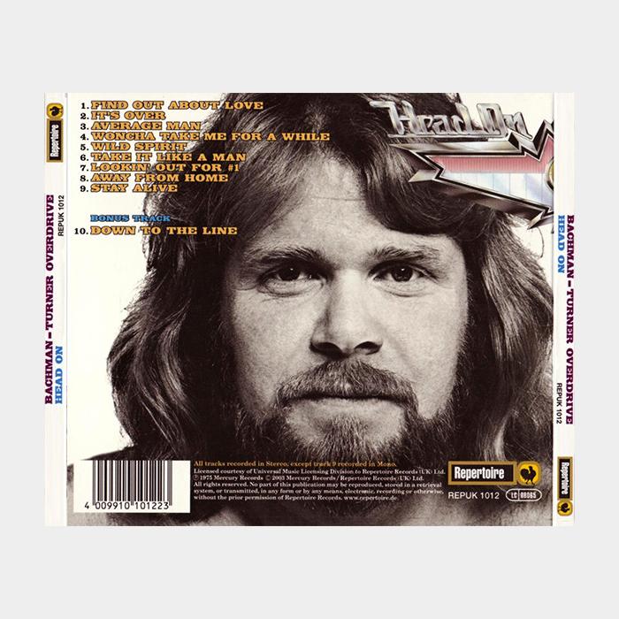 CD Bachman Turner Overdrive - Head On