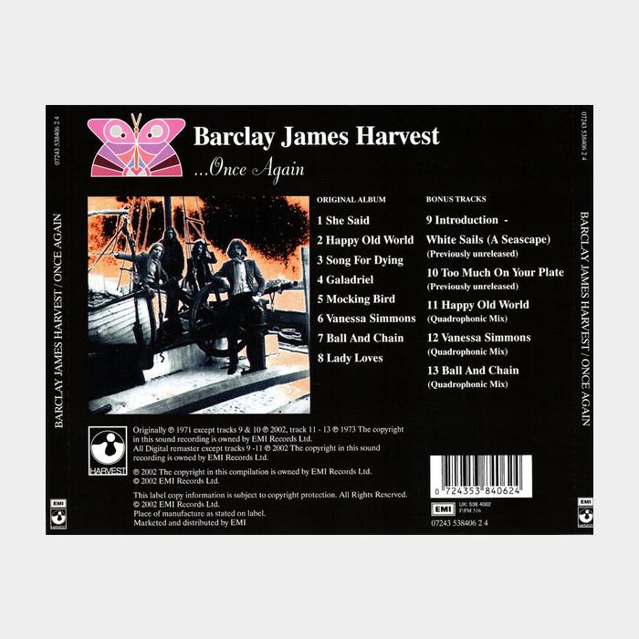CD Barclay James Harvest - Once Again