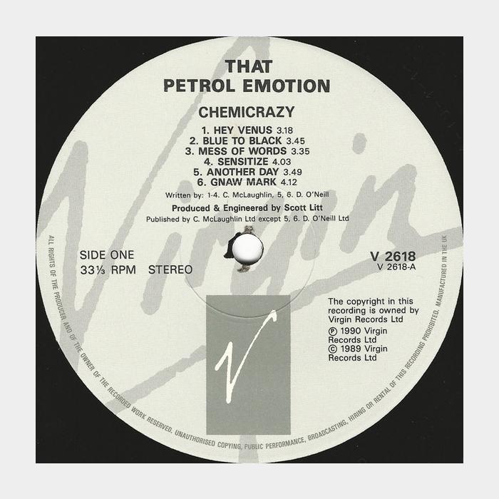 That Petrol Emotion – Chemicrazy (ex+/ex)