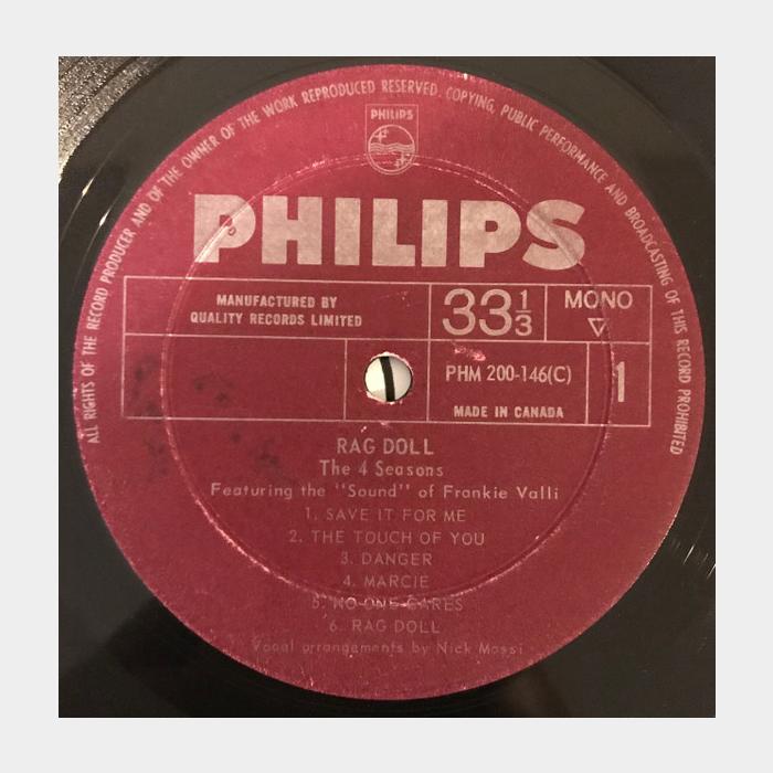 4 Seasons' - Rag Doll (ex/ex)