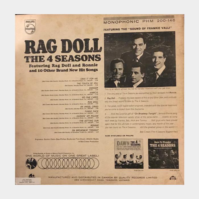 4 Seasons' - Rag Doll (ex/ex)