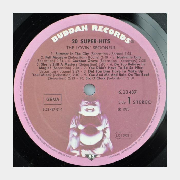 Lovin' Spoonful - 20 Super Hits (ex+/ex-)