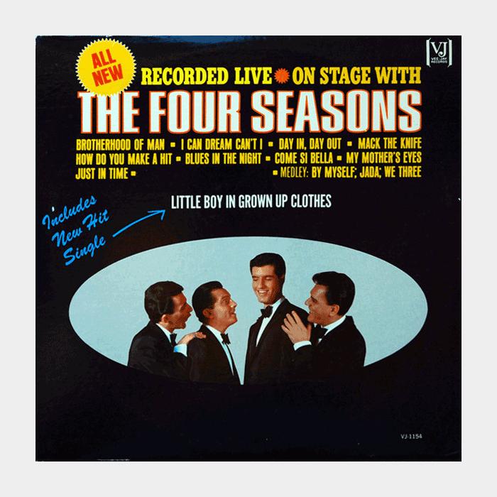 4 Seasons' - On Stage With The Four Seasons (ex+/ex)