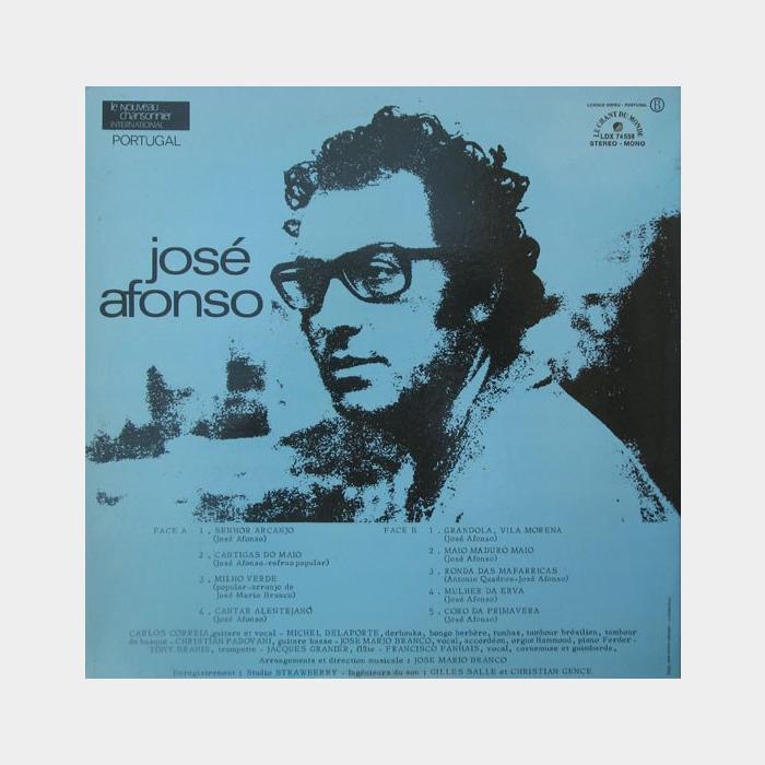 Jose Afonso - Cantigas Do Maio (ex+/ex)