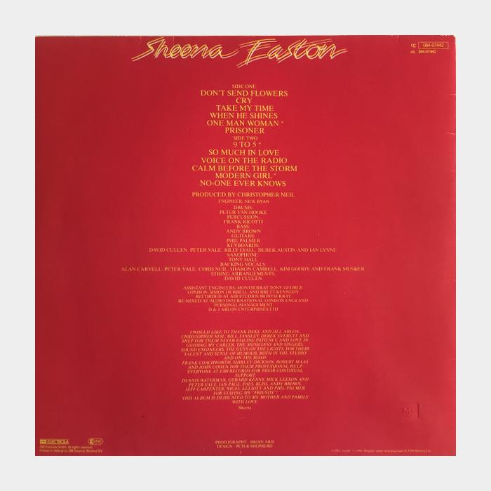 Sheena Easton - Take My Time (ex+/ex+)