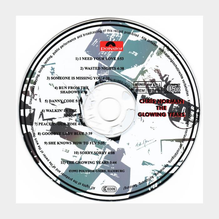 CD Chris Norman - The Growing Years