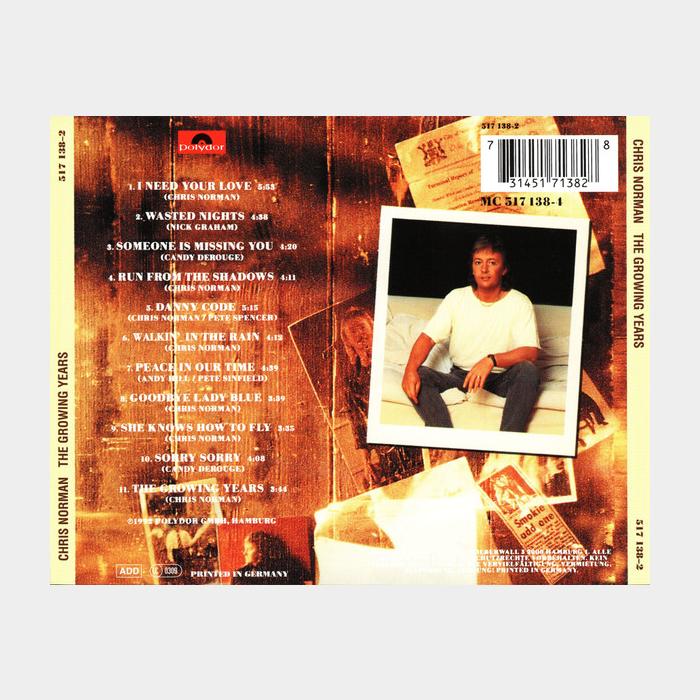 CD Chris Norman - The Growing Years
