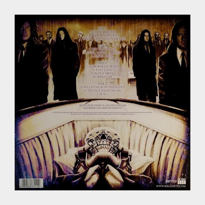 Megadeth - Th1rt3en 2LP (sealed, 180g)