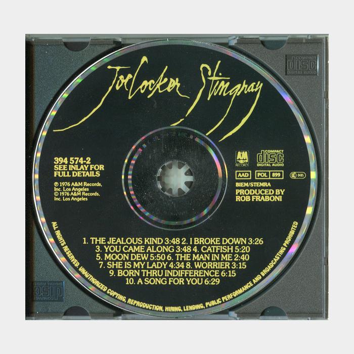 CD Joe Cocker - Stingray
