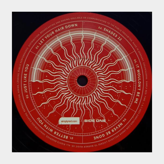 Simply Red - Time (sealed, 180g)