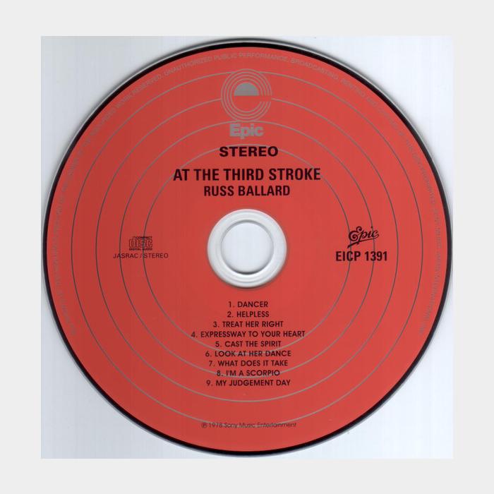 CD Russ Ballard - At The Third Stroke