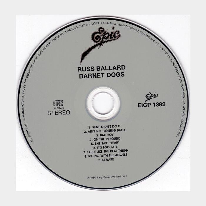 CD Russ Ballard - Barnet Dogs