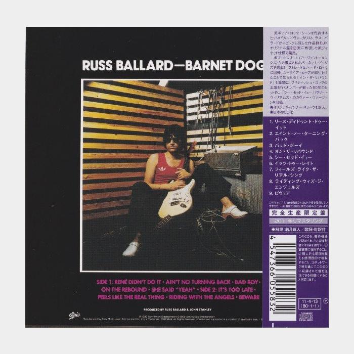CD Russ Ballard - Barnet Dogs