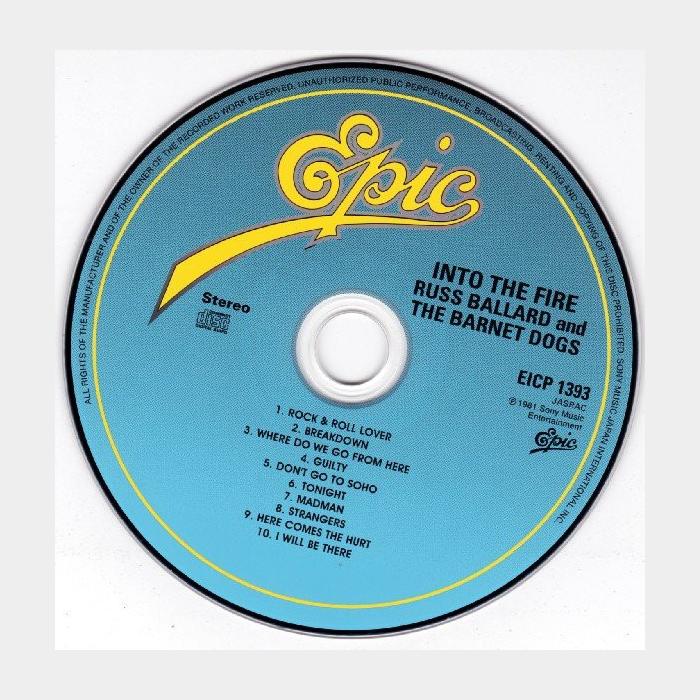 CD Russ Ballard - Into The Fire
