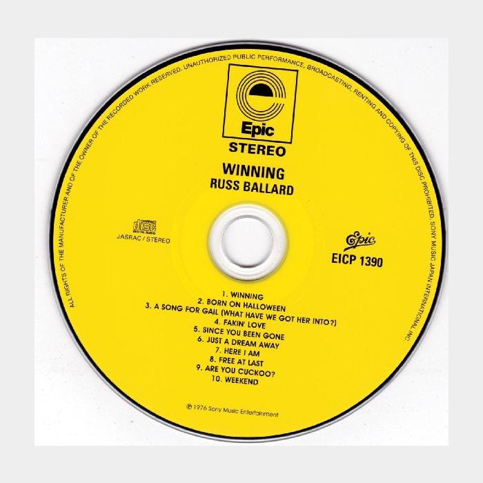 CD Russ Ballard - Winning