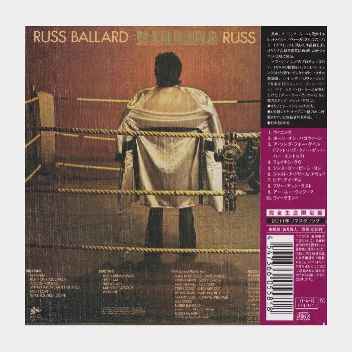 CD Russ Ballard - Winning