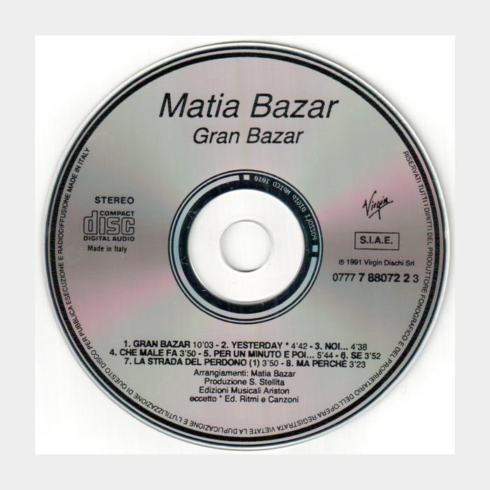 CD Matia Bazar - Granbazar