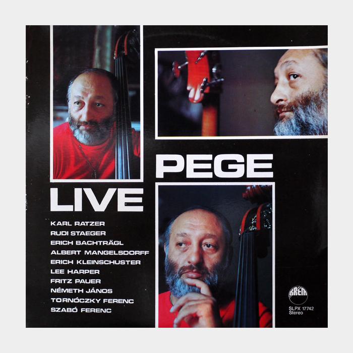 Pege - Live (ex/ex-)