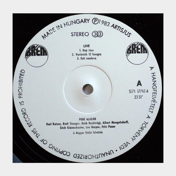 Pege - Live (ex/ex-)