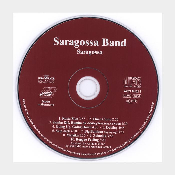 CD Saragossa Band - Saragossa